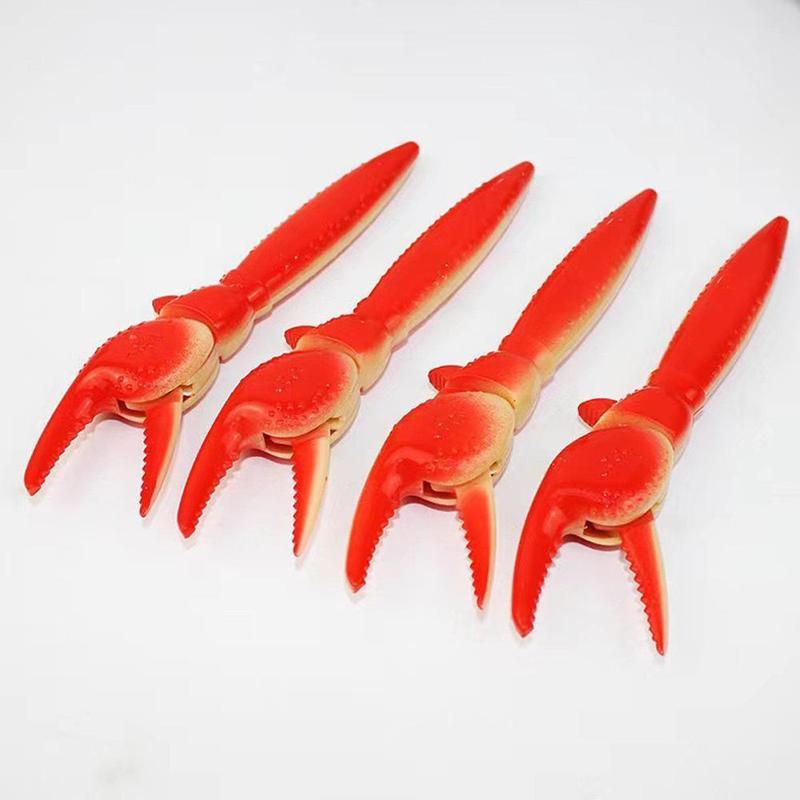 Bút Móng Vuốt Cua Mới Lạ Bút Bi Vui Nhộn Sáng Tạo, Bút Độc Đáo, Có Bút Mực Đen, L5O6, 1 Chiếc 7