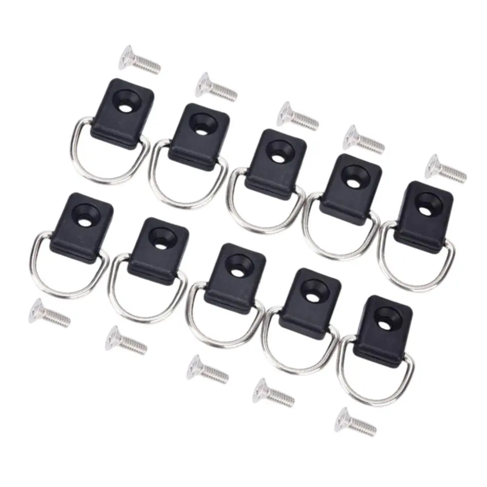 Kayak D Rings Safety Tie Down Loop with Screws Portable
