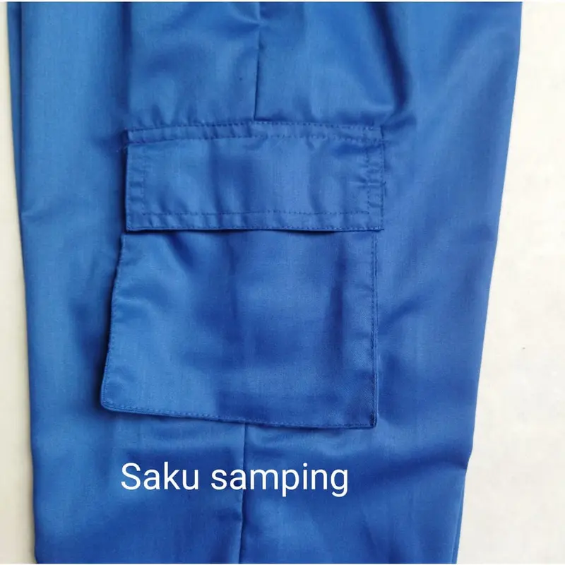 Baju Jaga Ok Jogger Cargo Lengan Pendek Toyobo 5