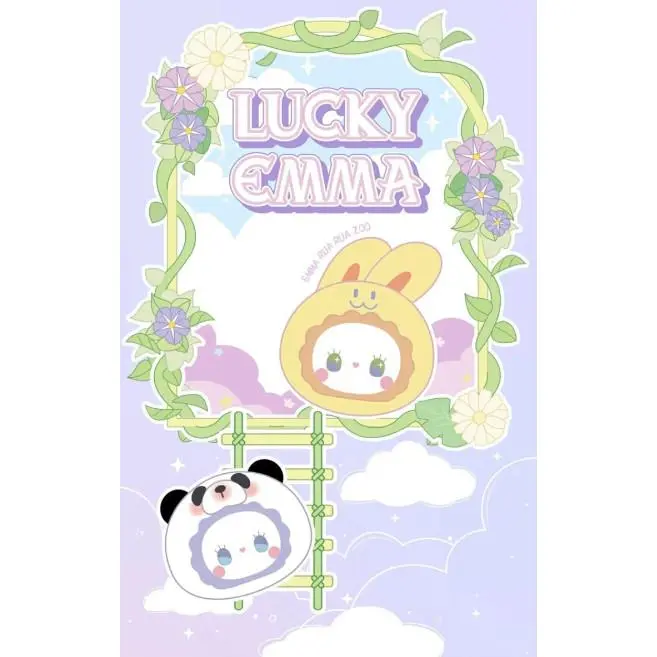 Emma Rua Rua Zoo Scented Plushies Keychain Blind Box and Selected