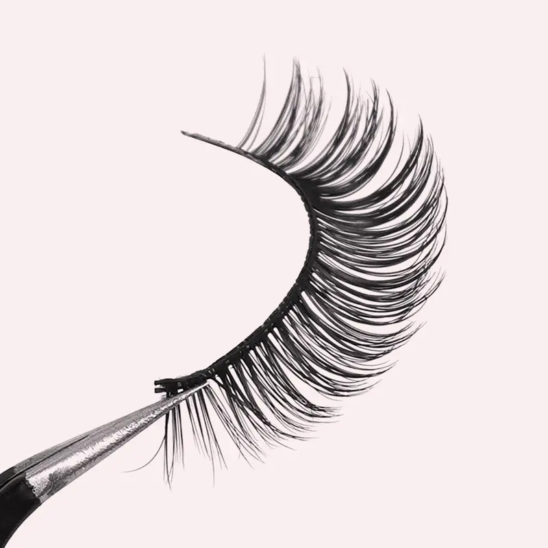 20 Pairs Cat Eye Fluffy False Eyelashes with 20 Disposable Eyelash Brushes, Great for Women & Girls, Valentine's Day Gift 5