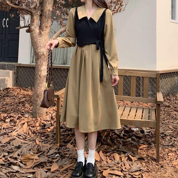 dress casual wanita Dress wanita / dress casual modern / dress terbaru / dress santai / terusan rok / gaun casual / Dress rania