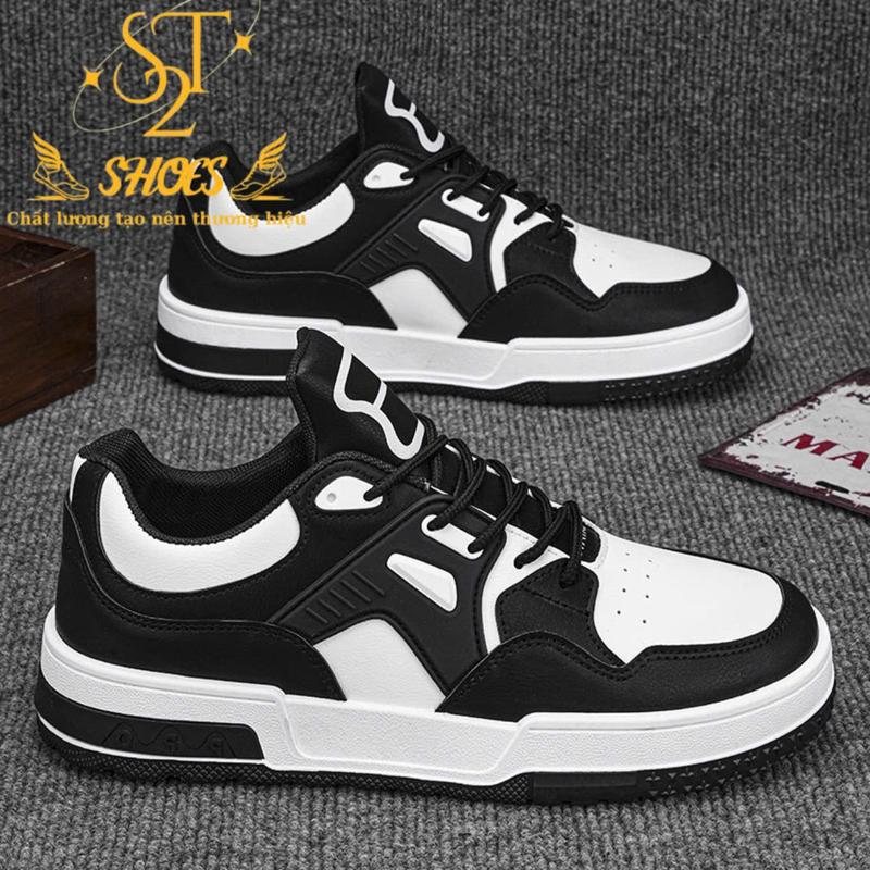 Giày Sneaker Nam ST2SHOES - ( Y851 ) Giày Thể Thao Nam 2 Màu Phối Đẹp Mắt Mẫu Mới New 2024 Đế Bằng