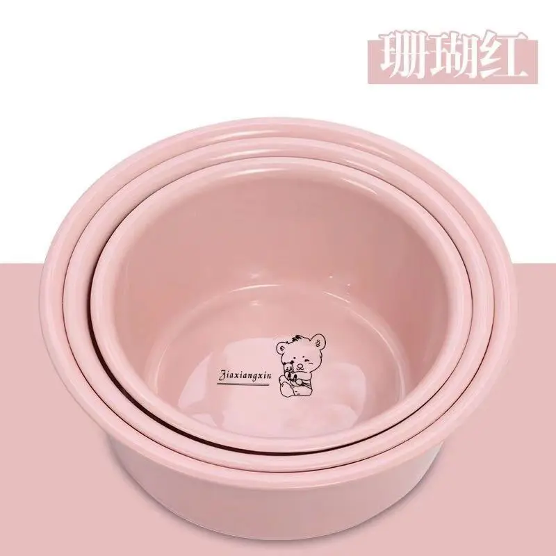 Chậu Rửa Bằng Nhựa Dày Bộ Ba Mảnh, Thích Hợp Cho Gia Đình, Nhà Bếp Và Ký Túc Xá, Có Cỡ Lớn, Trung Bình Và Nhỏ, Thích Hợp Để Rửa Rau Củ, Chậu Rửa Chân, Lý Tưởng Cho Việc Giặt Đồ Cho Bé, Năm 2024