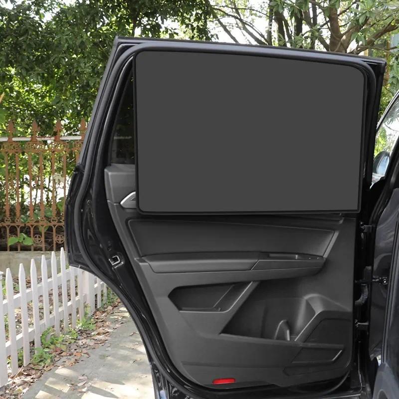 Product Introduction of Universal Car Sunshade Window Heat Sunshade Insulation Cloth Cover Magnetic Suction Sunshade Car Side Windshield Sunshade carsunshade 10