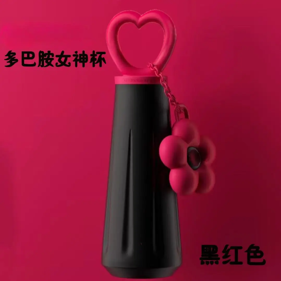 Second Generation New Dopamine Goddess Cup Stainless Steel Insulated Mug Girls Portable Vehicle-Mounted Sports Water Bottle Water Cup