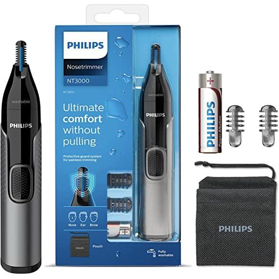 Máy Tỉa Lông Mũi Philips NT3650 - Hàng Chính Hãng