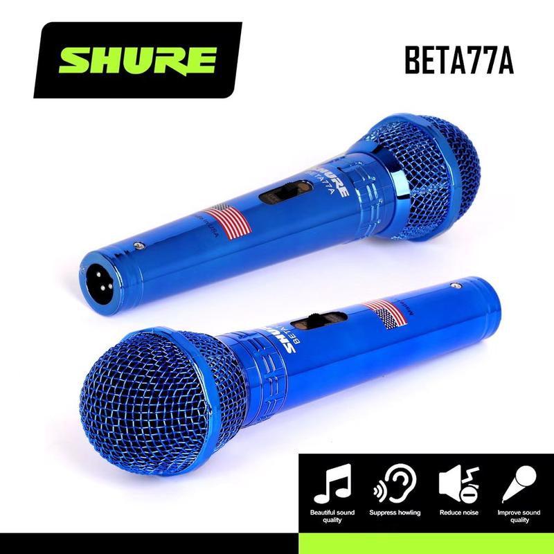 Product Introduction of LMJ SHORE color BETA 77A Duty 5M Wire Microphone Dynamic Heavy Duty Wired Professional karaoke audio speaker Cable Noise 20