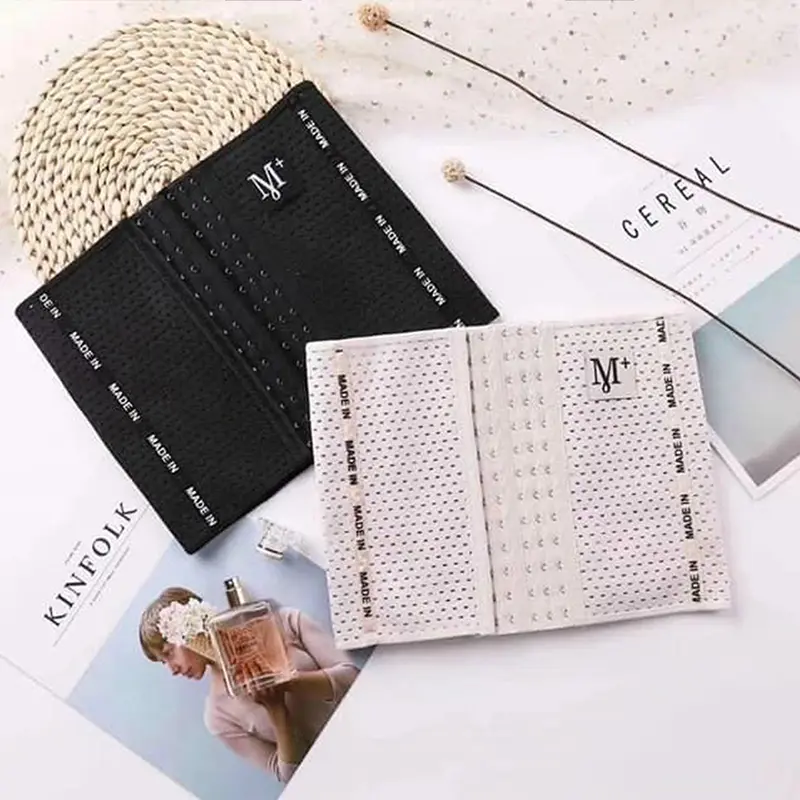 Đai Nịt Bụng Định Hình 4 Nấc Cài Tùy Chỉnh Linh Hoạt - Gen Nịt Bụng Nữ Women Màu Đen 0