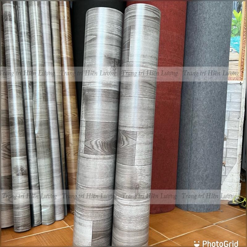 Cuộn 10m2 Simili Trải Sàn Nhà , Thảm Nhựa Trải Lót Nền Giả Vân Gỗ PVC , tapi trải sàn nhà
