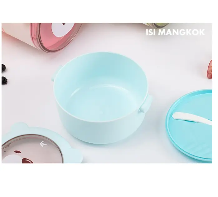 Kotak Bekal Anak | Lunch Box Set Anak | Kotak Makan Bento Anak Anti Tumpah | Kotak Bekal anak Karakter | Lunch Box Karakter | Kotak Makan Anak Karakter 7