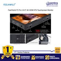 Gambar FeelWorld F5 Pro V4 6" Inch 4K HDMI IPS Touchscreen External Monitor with USB Type C Port & Headphone Audio Jack dari Sentra Digital Kota Surabaya 5 Tokopedia