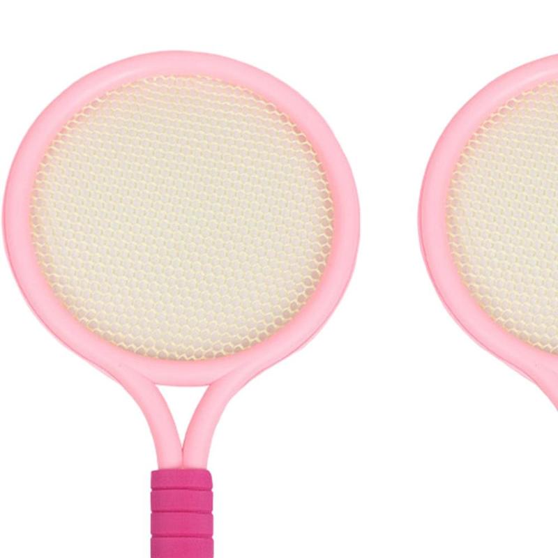 Product Introduction of Kids Badminton Racket Racquet Sports Toys Soft Ball Indoor Outdoor Sport for 2