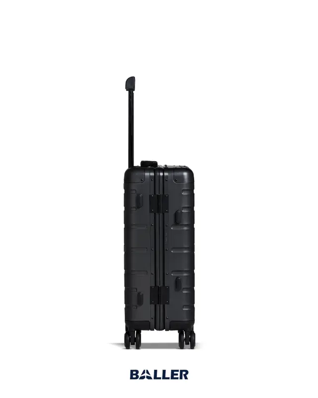 BALLER Koper Aluminium Carry On 20 inch Grey - Koper Kabin Kecil Travelling Dual TSA Lock 3