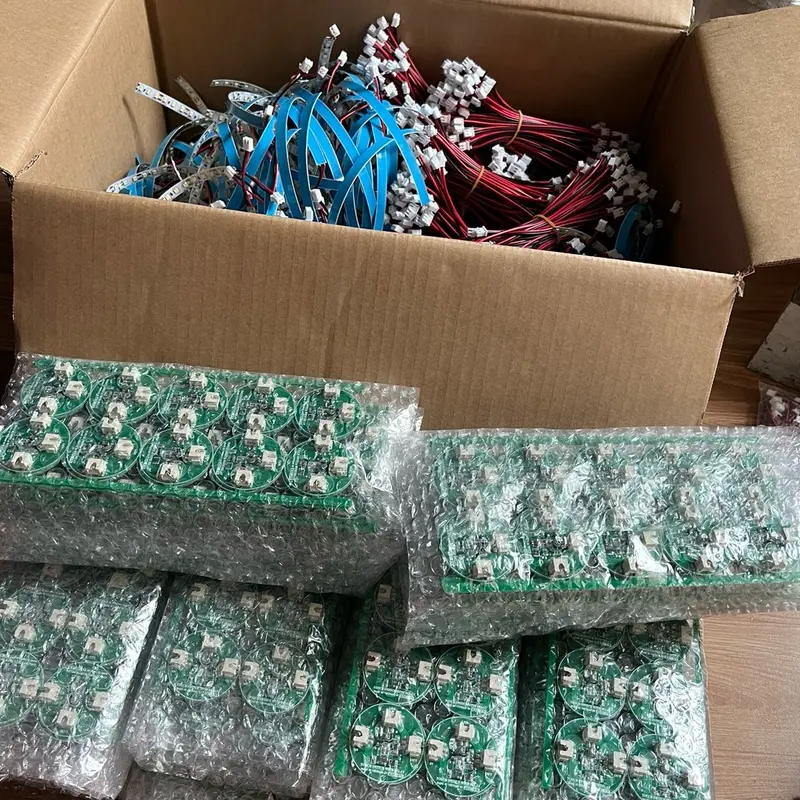 Mạch công tắc cảm ứng ( mẫu mới) điều khiền đèn có độ trễ kèm led và dây 5
