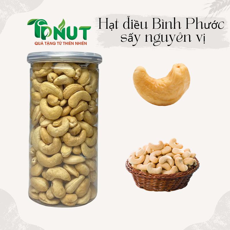 500g hoặc 250g Hạt điều sấy nguyên vị TPNut