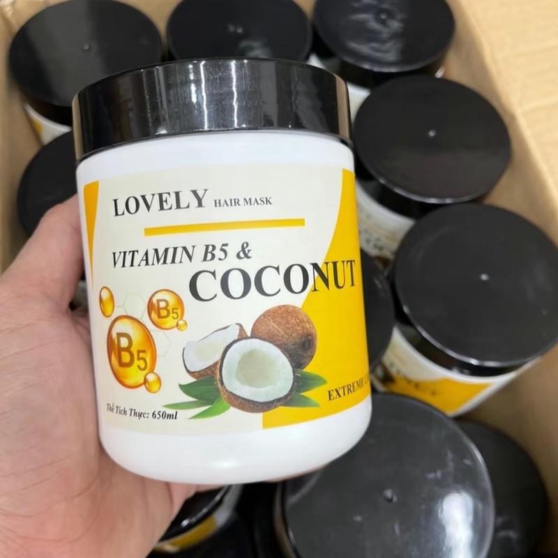 Kem ủ tóc Dừa & Viatamin B5 giúp tóc chắc khoẻ , mềm mượt