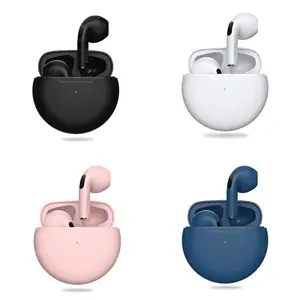 Fetch TWS PRO 6 Headset Bluetooth Gaming Earphone With Microphone Bass Headphone Wireless Earbuds