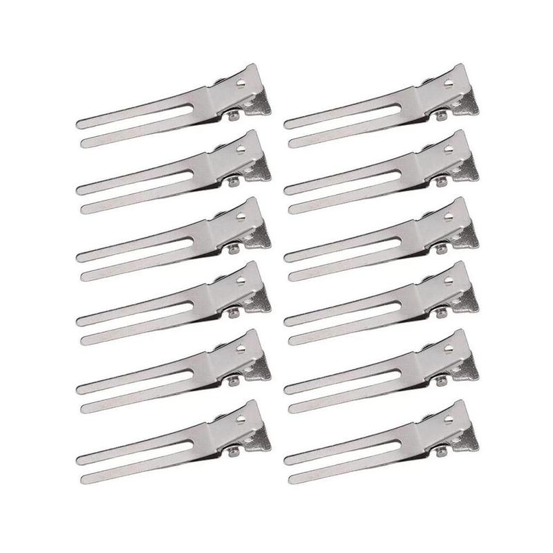Product Introduction of 10pc Double Clip Duckbill Clip Styling Hair DIY Accessories Children's Hair Clip Duckbill Clip 4.5cm 27