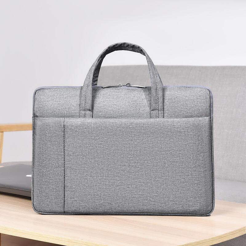 Product Introduction of New 15.6-inch laptop bag, minimalist handbag, business portable briefcase, can be printed 0