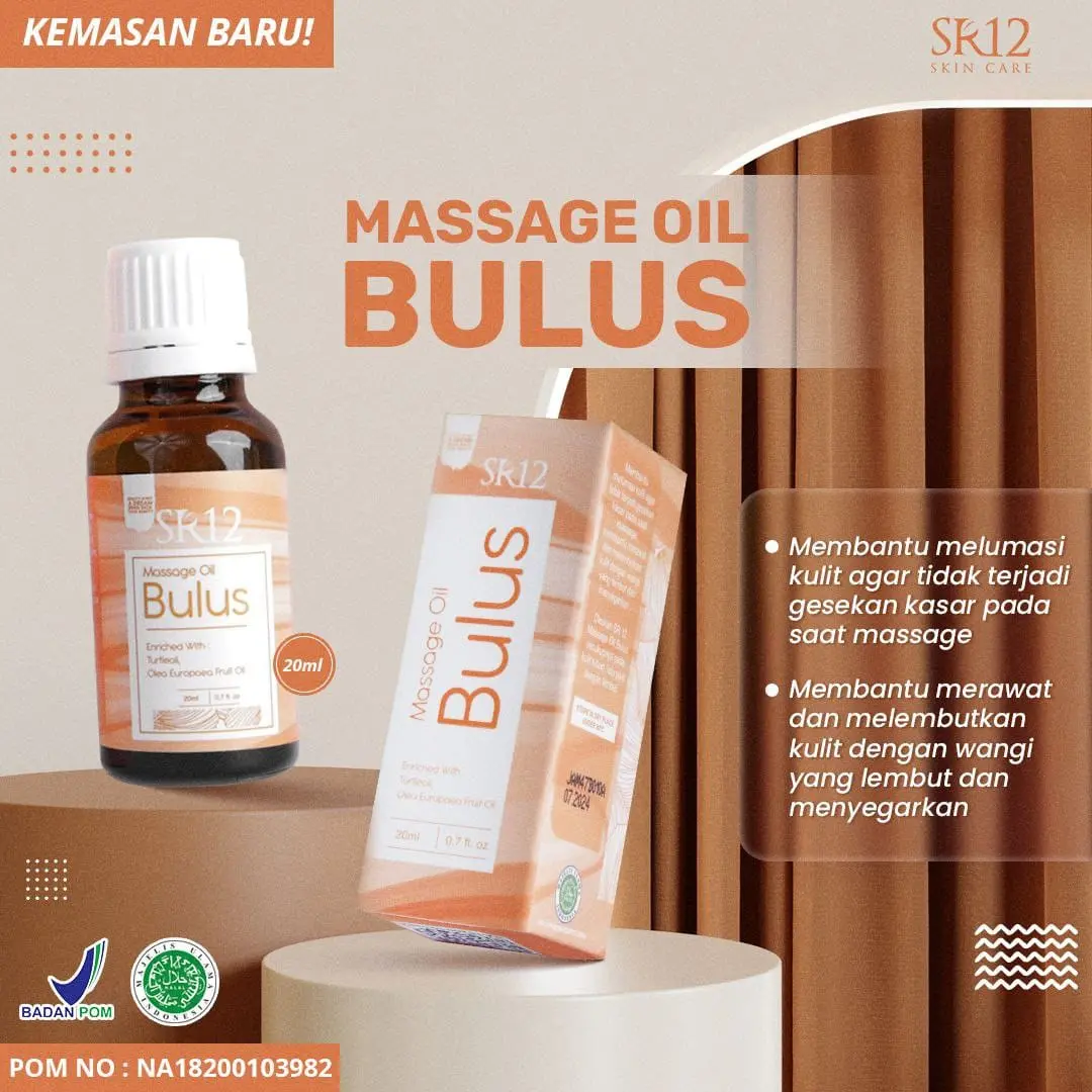 Massage Oil BLS SR12 BPOM Minyak