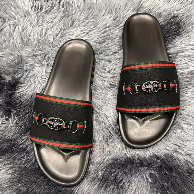 Dép Da Sport Kiểu Dáng Mới Hot Cực Độc Siêu Đẹp Và Chất Lượng Slipper Đế Bằng 2
