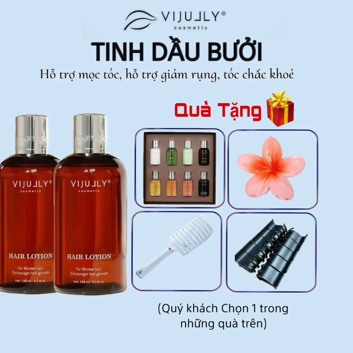 Tinh dầu xịt bưởi hỗ trợ mọc tóc nhanh