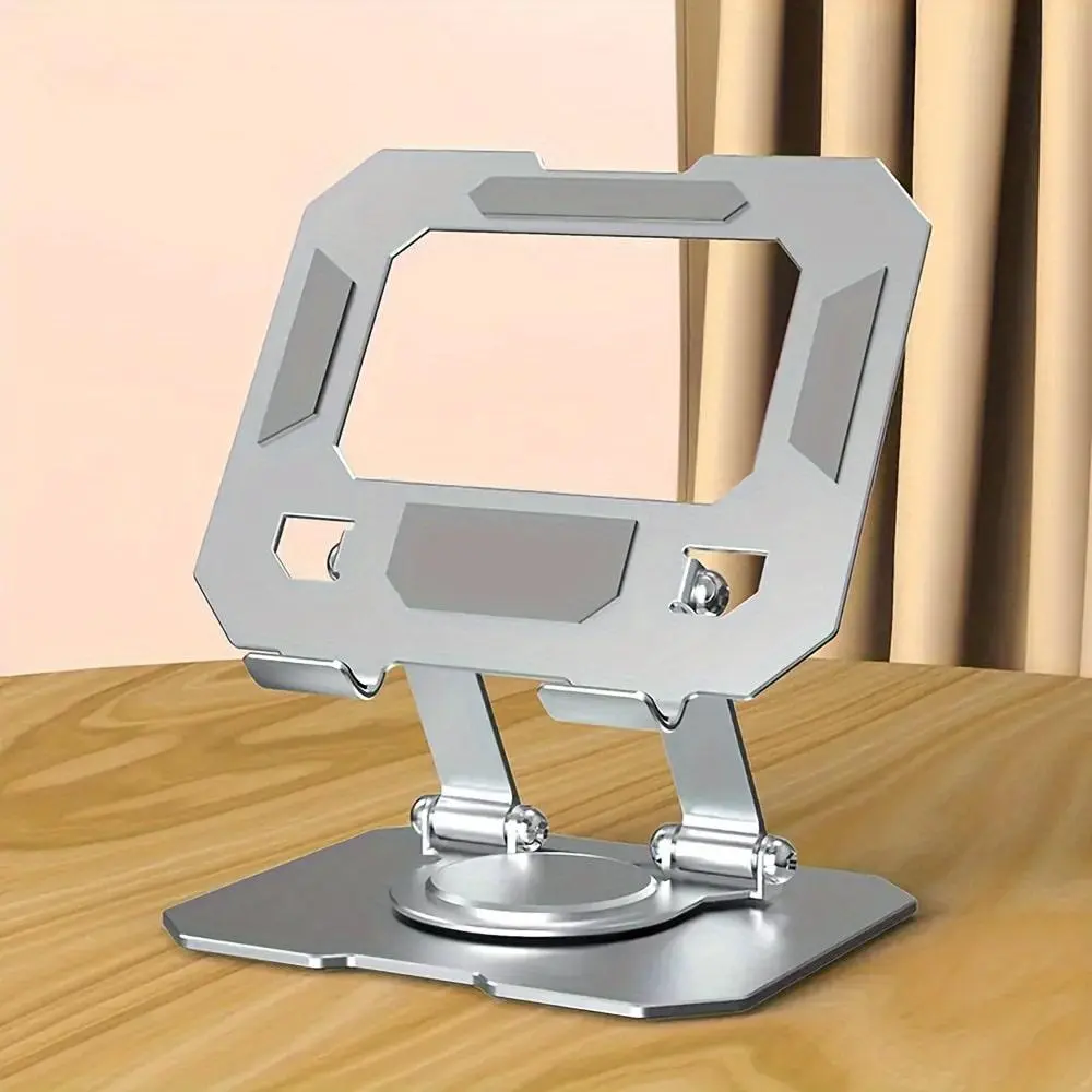 Adjustable Tablet Stand, 360° Rotatable Tablet Holder, Foldable & Portable Desktop Stand for 4-15 Inch Devices, Compatible with iPad