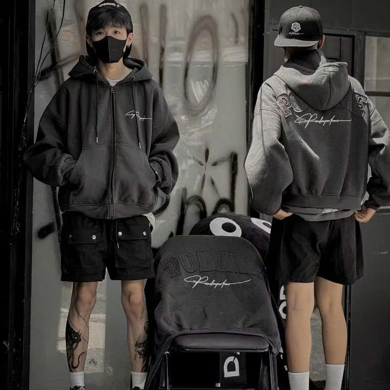 Product Introduction of Áo Khoác Hoodie POLIME NAM NỮ CỰC NGẦU, PHỐI HỌA TIẾT RÕ NÉT, FORM RỘNG CÓ NÓN TRÙM ĐẦU, PHONG CÁCH ULZZANG ĐƯỜNG PHỐ 7