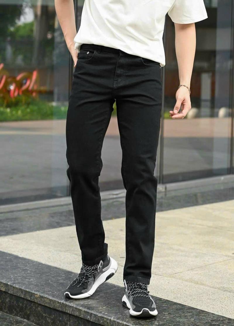 Product Introduction of Quần dài jean nam cao cấp co giãn 4 chiều phom chuẩn có túi - Phong cách thời trang đỉnh cao - Pants, Menswear Cạp Cao 2