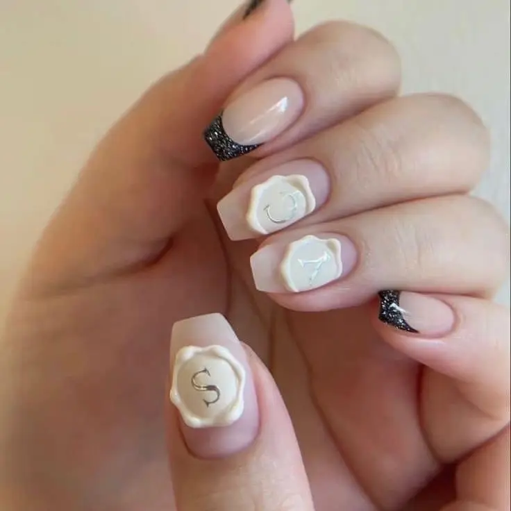 Úp hàn ngắn phom vuông - phụ kiện làm nail 1