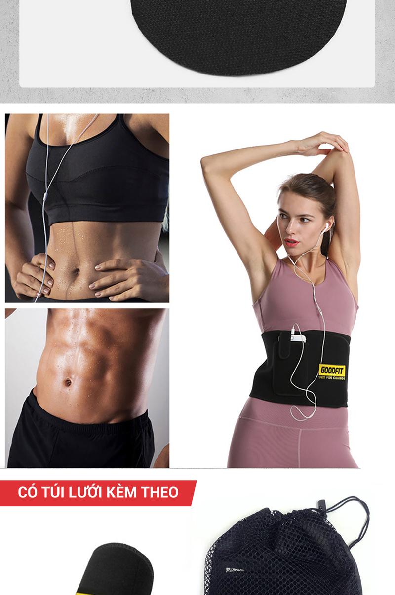 Product Introduction of Đai quấn GoodFit hỗ trợ giảm vòng bụng khi chơi thể thao không điện năng GF724WS 5