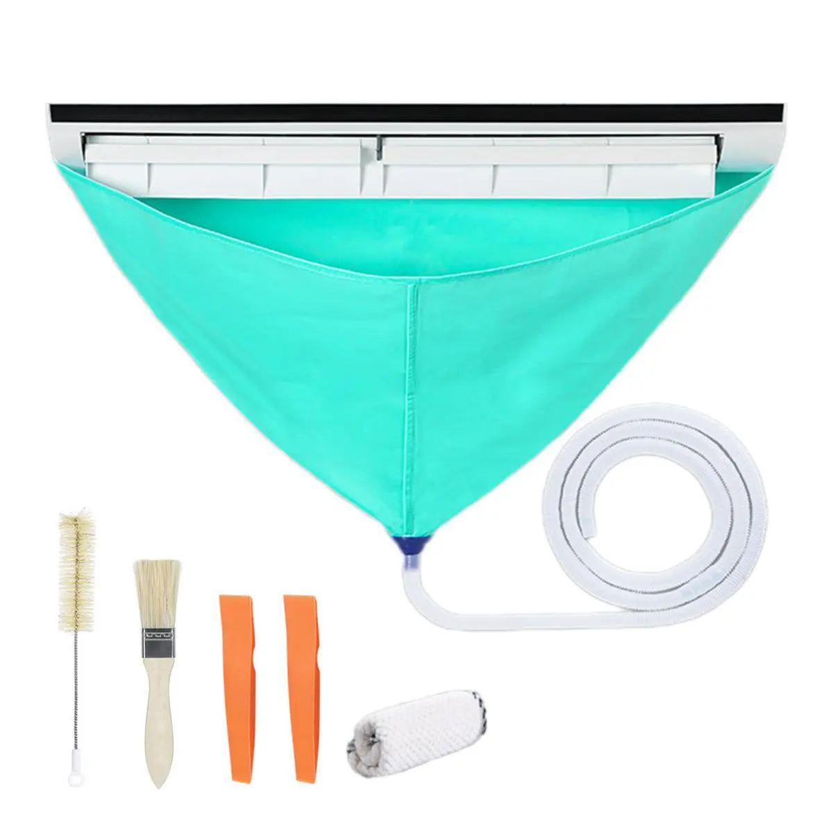 Air conditioner cleaning water cover complete set of reusable air conditioner cleaning tool set waterproof cover