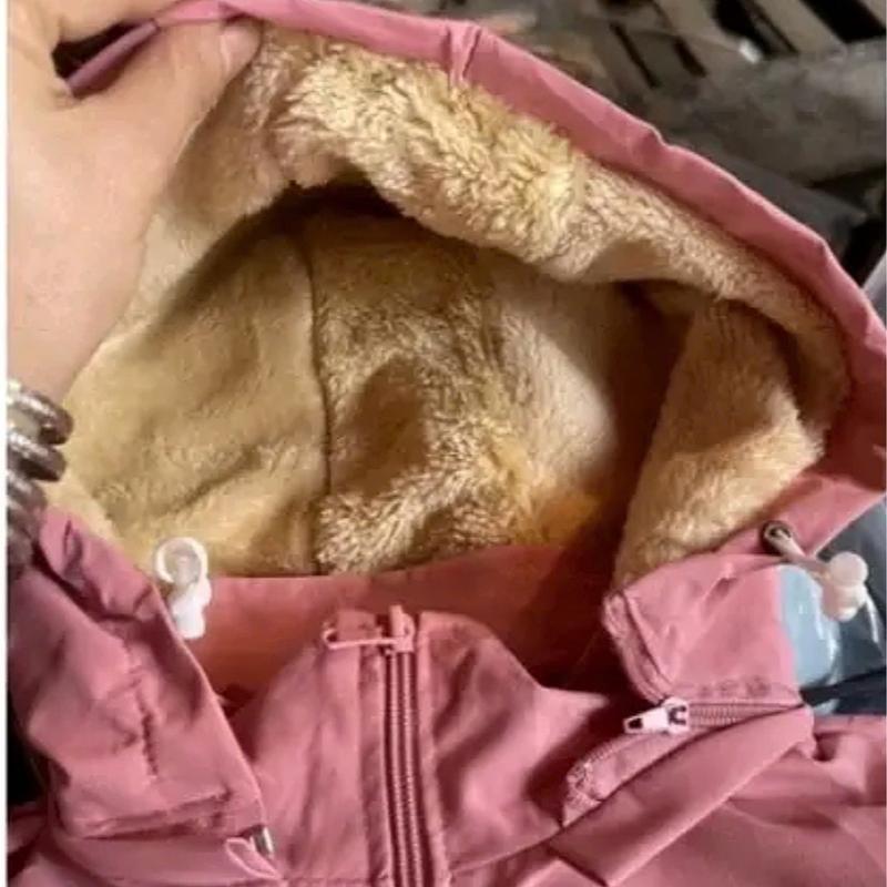 Áo khoác NỮ Lót Lông Cừu Cao Cấp Chống Thấm Nước - Women Nhung Voi Jacket Top 9