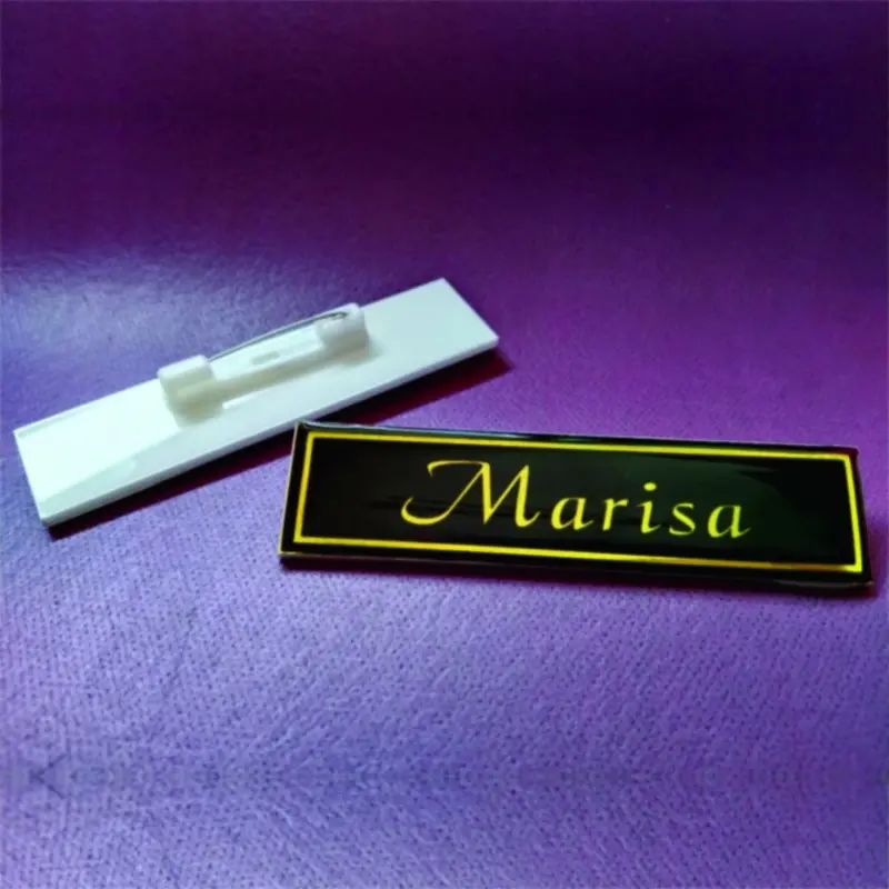 Name Tag / Nama Baju / Nama dada Murah/Name tag custom 3