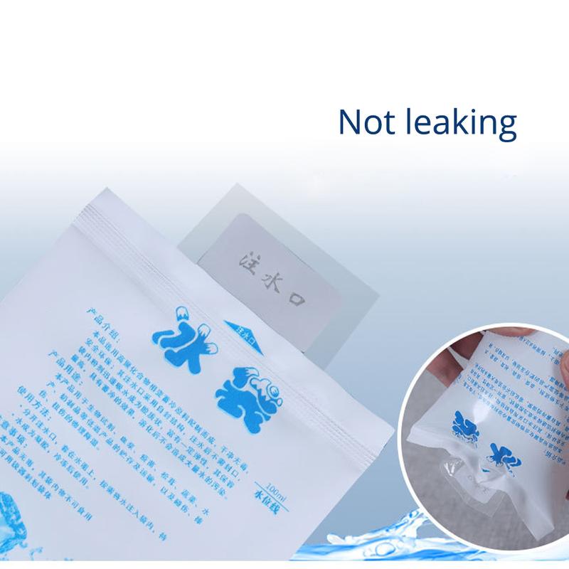 Túi làm lạnh ép lạnh Có Thể Tái Sử Dụng, với bơm nước, túi làm mát Gói Đá Gel khô, Thích hợp cho gel 7
