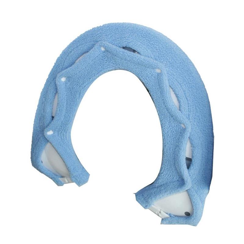 Product Introduction of Soft Warm Thicken Toilet Seat Covers Button Style Toilet Seat Cushion Mat Pad 16