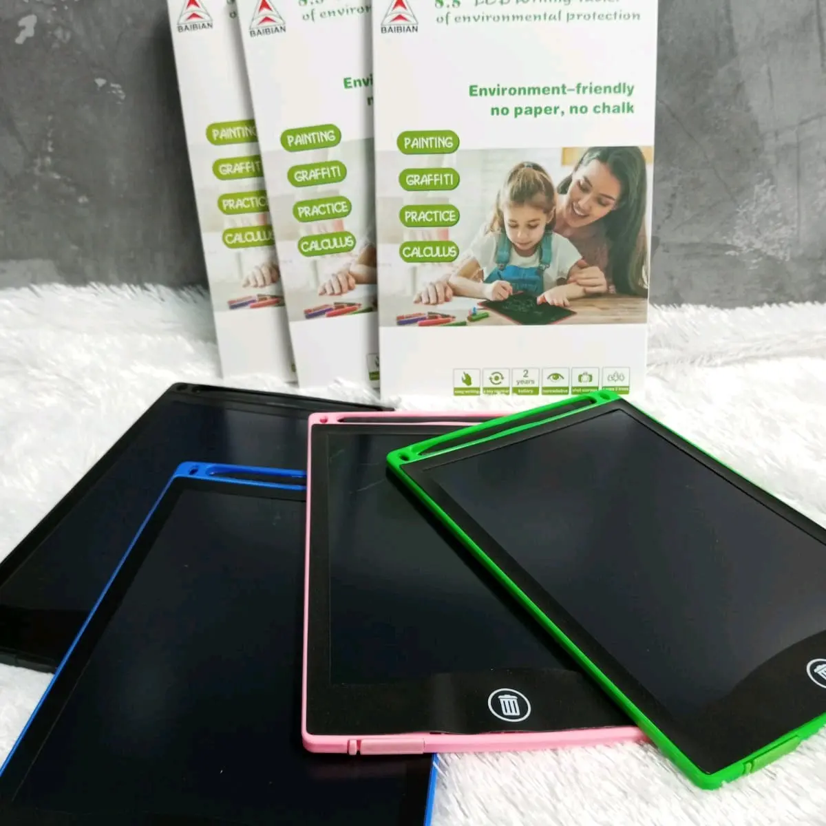 lcd writing 8,5 inch papan lcd untuk belajar Drawing - Shop | Tokopedia