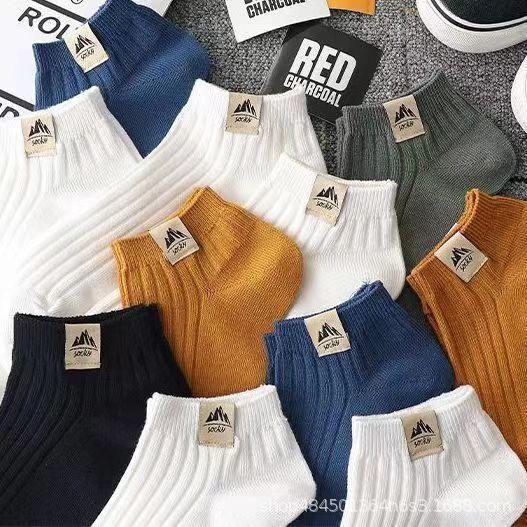 Product Introduction of Tất Nam Nữ, Ngắn, Đen Trắng, Thích Hợp Cho Mùa Hè, Thoáng Khí, Thấm Hút Mồ Hôi, Khử Mùi, Màu Trơn Chống Mài Mòn 3