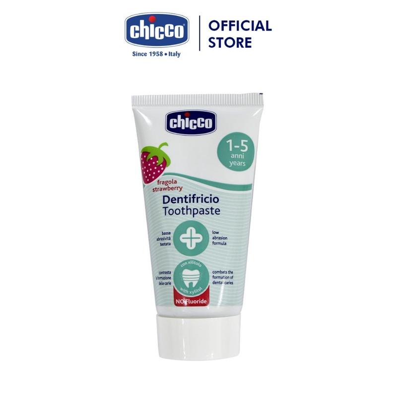 Kem đánh răng hương Dâu 12M+ Chicco