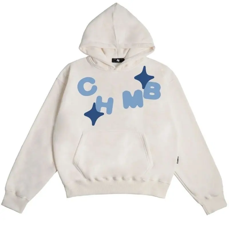FERAARDIANTIK | [BARU] HOODIE CHAMBREDELAVAIN BEDS STAR BROKEN WHITE - ORIGINAL 100%