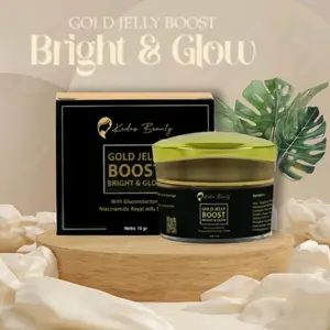 1  PCS GOLD  JELLY BOOST BRIGHT&GLOW  KEDAS BEAUTY Semua Jenis Kulit