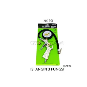 TEKIRO TIRE PRESSURE GAUGE 200 PSI 3 IN 1 - ISI ANGIN 3 FUNGSI 200 PSI Car
