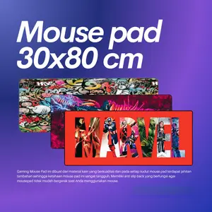 USEA Mousepad Pro Mouse Mat 30 x 80cm Gaming Mouse Pad XL Extra Large Besar Kain Computer