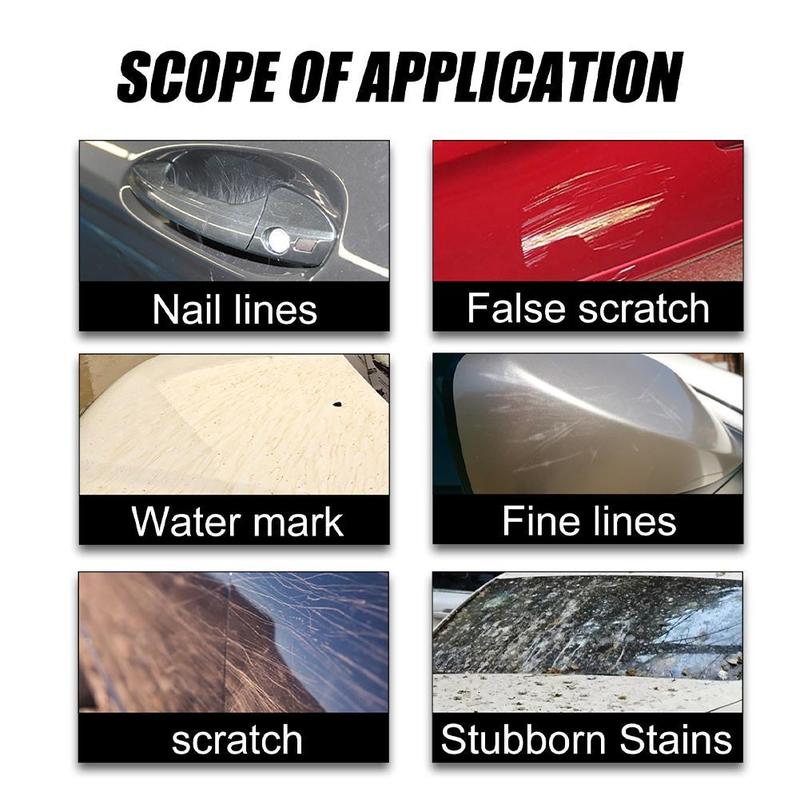 Product Introduction of 6PC Nano Car Scratch Remover Easily Repair Multifunction Cloth Restore Nano Nanosparkle D9F0 26