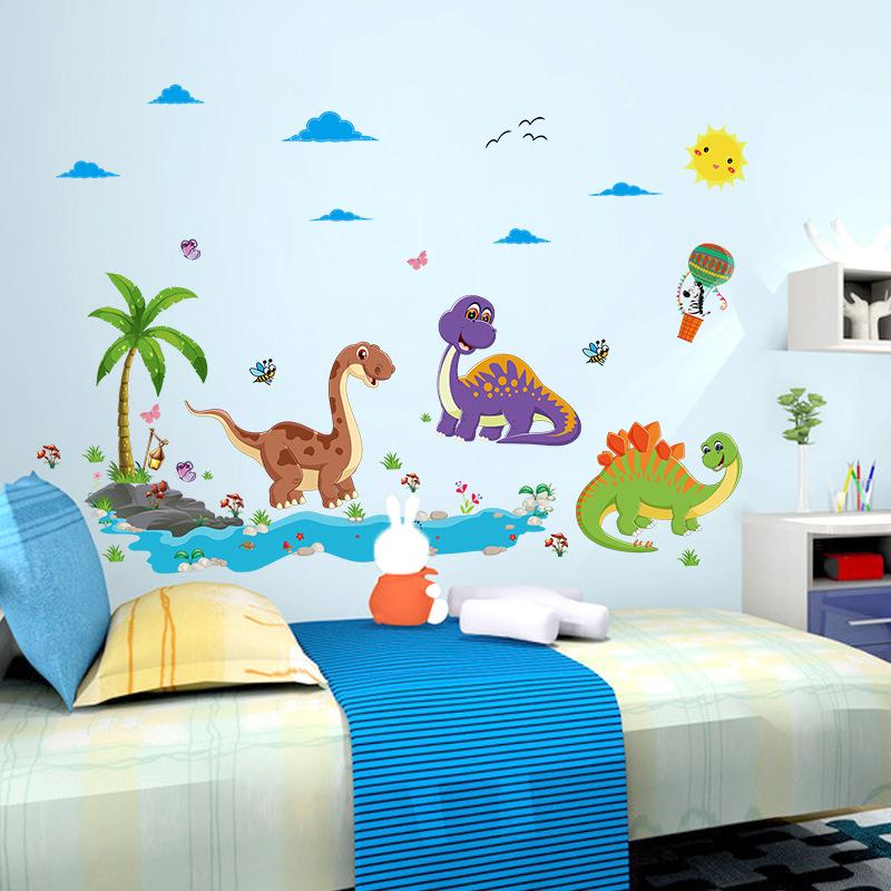 Đề can hình dán tường khủng long trang trí phòng cho bé Decor Decal 2
