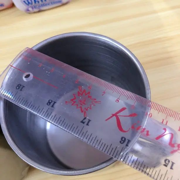 LY UỐNG NƯỚC INOX CÓ NẮP 10 cm ( 1 cái ) 7