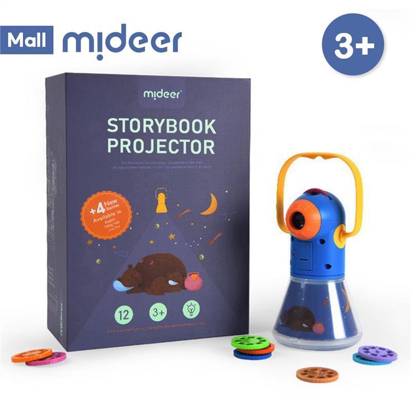Product Introduction of Casual Mideer Kids Story Book Projector Torch Light 0