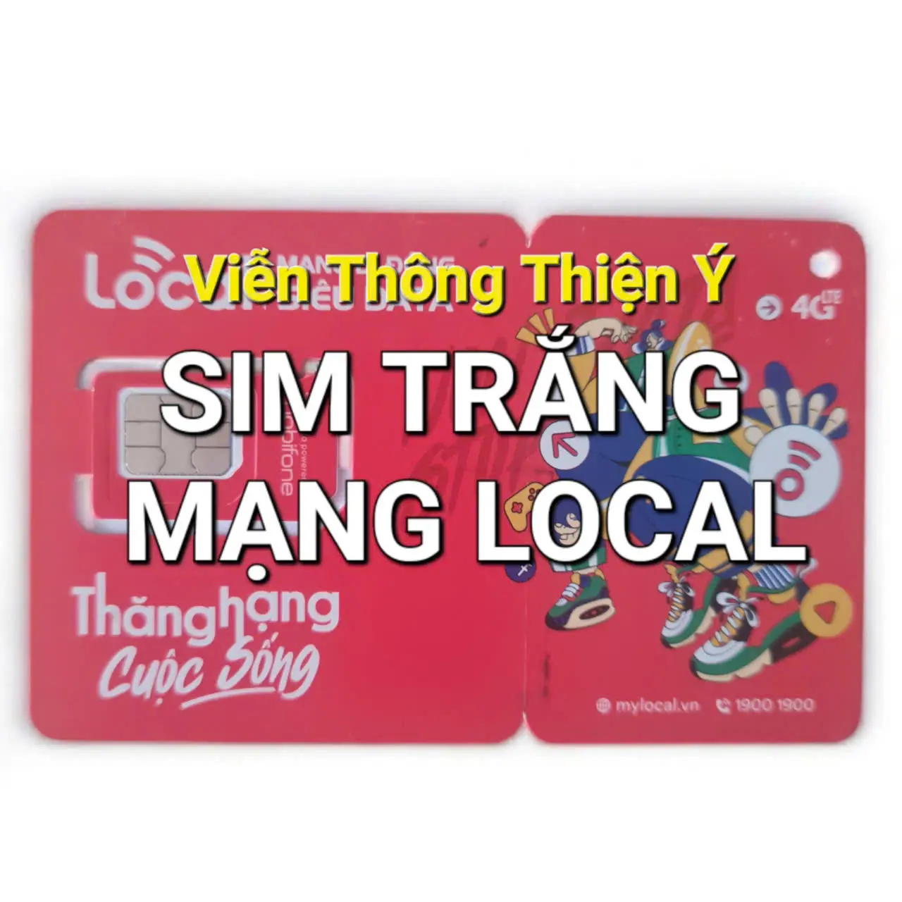SIM TRẮNG MẠNG LOCAL{thay sim & cấp lại sim }