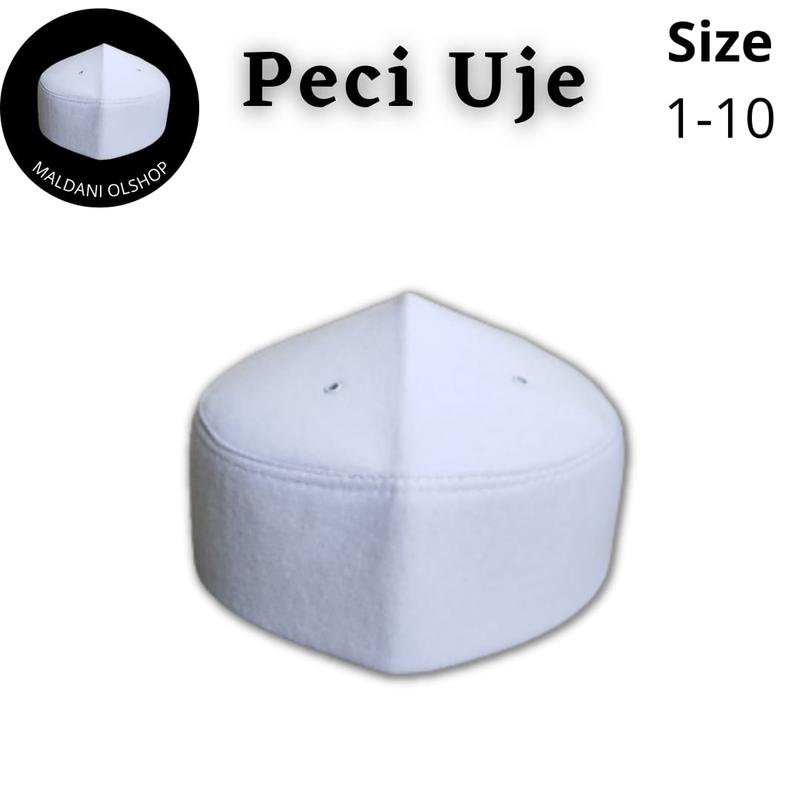 Peci Uje Peci Bludru Peci Logo Kopyah Bulu songko Kopyah Perlengkapan Sholat 2